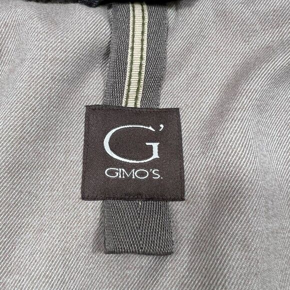 Gimos Zipper and Button Front Polyester Filled Jacket Black Men's Size 52 US XL - Picture 8 of 14